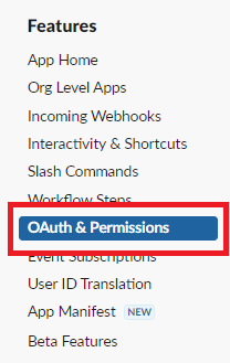 OAuthPermissionsの選択画面